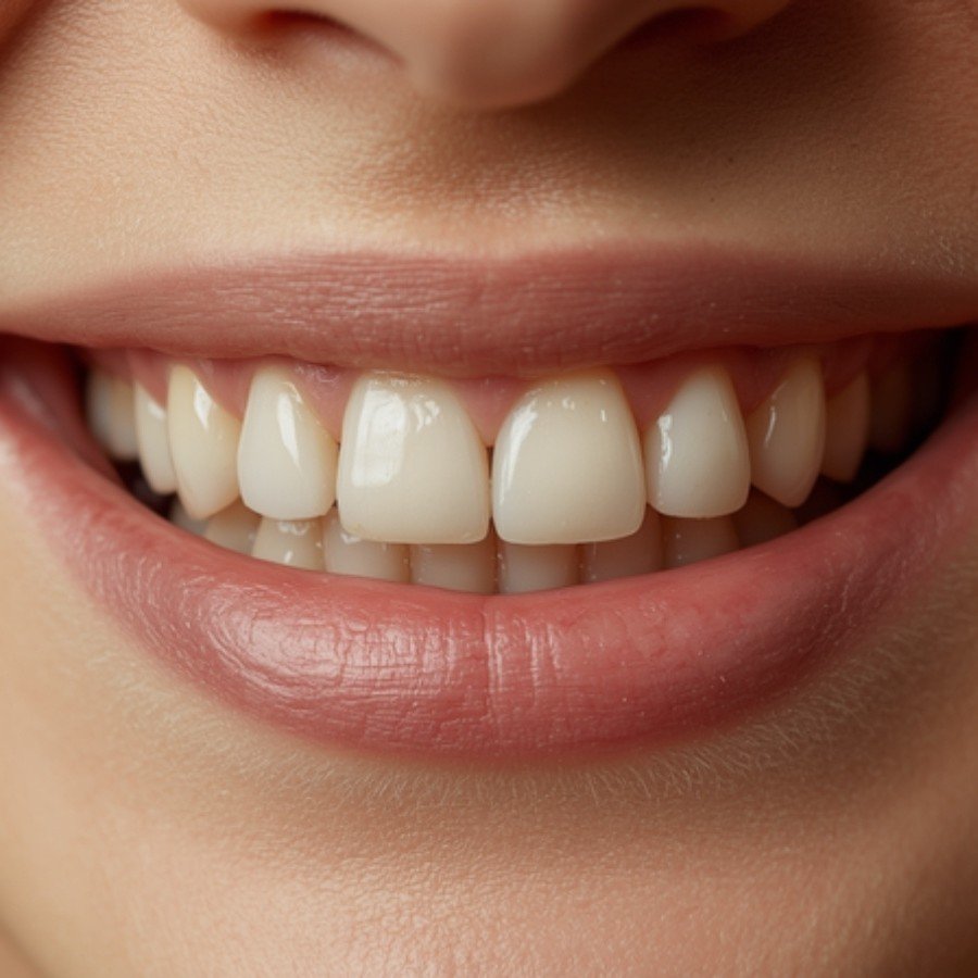 Before — Zirconia Crowns